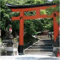 稲荷山への参道