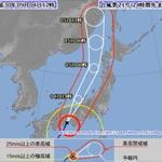 台風の目