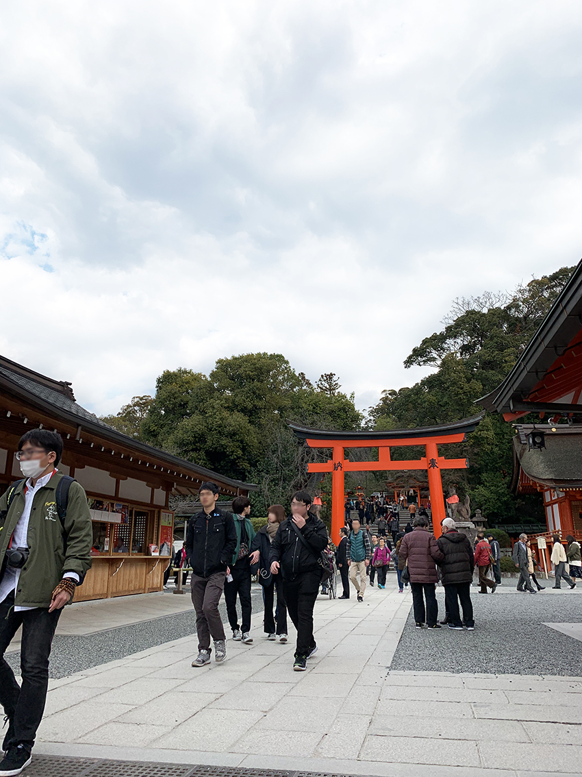 3月の空は曇り空が多い